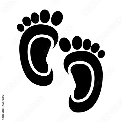 baby footprints