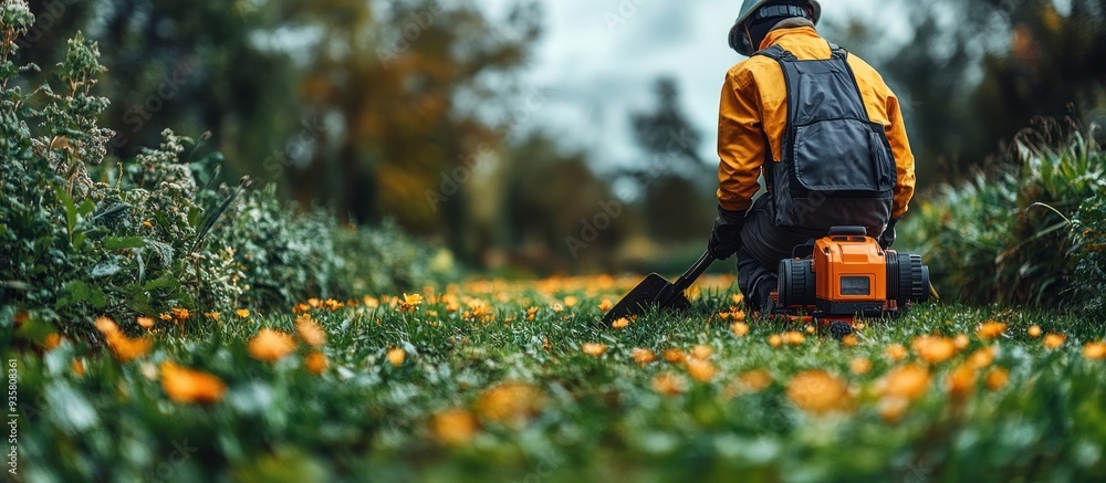 Fototapeta premium Landscaping Work