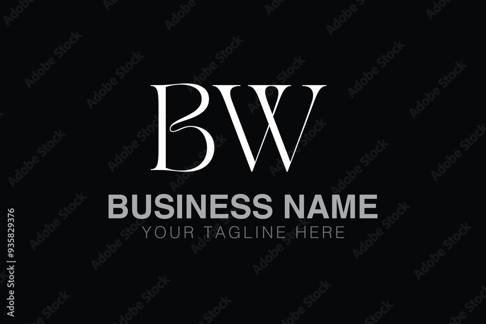 BW B bw initial logo | initial based abstract modern minimal creative logo, vector template image. luxury logotype logo, real estate homie logo. typography logo. initials logo BW B bw initial logo | initial based abstract modern minimal creative logo, vector template image. luxury logotype logo, real estate homie logo. typography logo. initials logo
