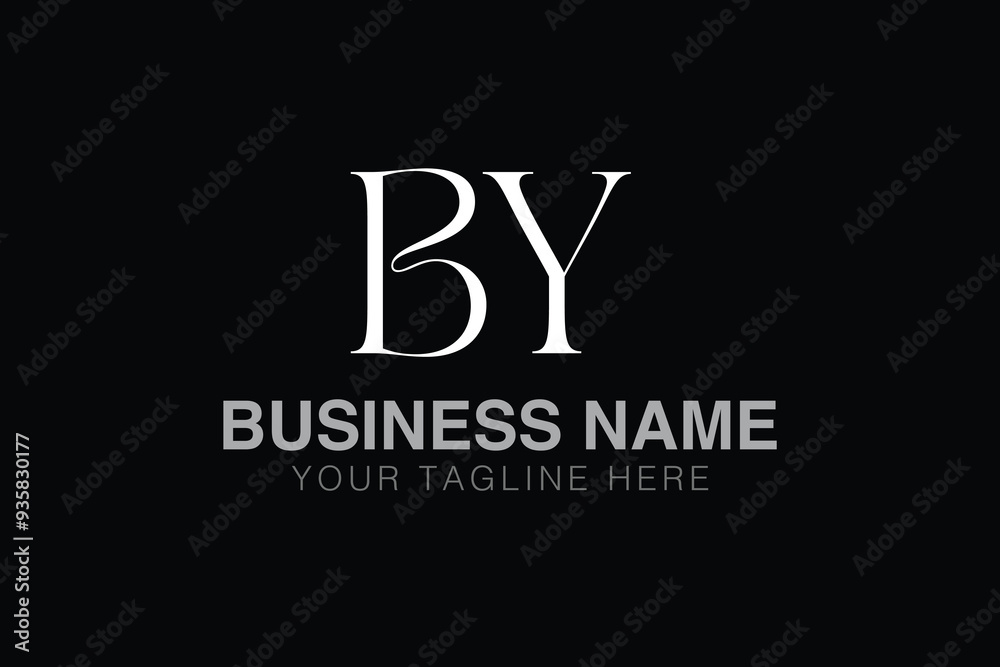 BY B by initial logo | initial based abstract modern minimal creative logo, vector template image. luxury logotype logo, real estate homie logo. typography logo. initials logo BY B by initial logo | initial based abstract modern minimal creative logo, vector template image. luxury logotype logo, real estate homie logo. typography logo. initials logo