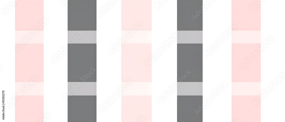 A flat vector illustration of a background featuring simple stripes and grids, combining gray, white, and pastel pink. The stripes are uniform, with alternating gray and white lines, while the pastel A flat vector illustration of a background featuring simple stripes and grids, combining gray, white, and pastel pink. The stripes are uniform, with alternating gray and white lines, while the pastel