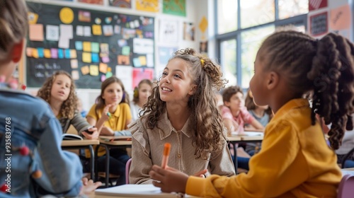 Diverse Students Engaged in Classroom Learning