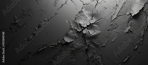 A grey with black and white textured abstract background can be used as wallpaper screen saver brochure cover or presentation background and it includes copy space for text