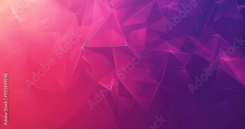 A vibrant abstract background featuring geometric shapes in shades of pink and purple, ideal for digital design and creative projects.
