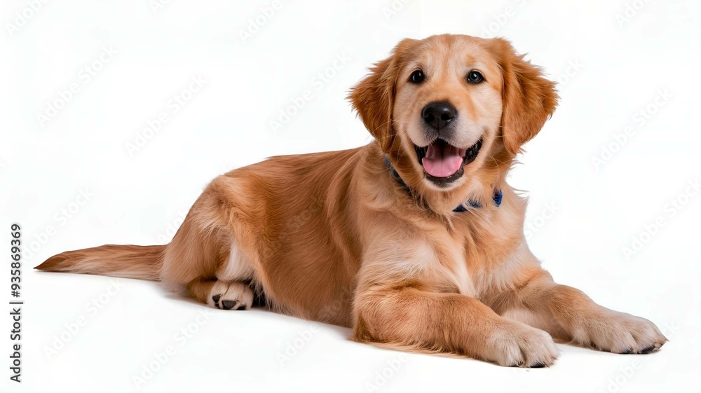 Cão domestico da raça golden retriever Cão domestico da raça golden retriever