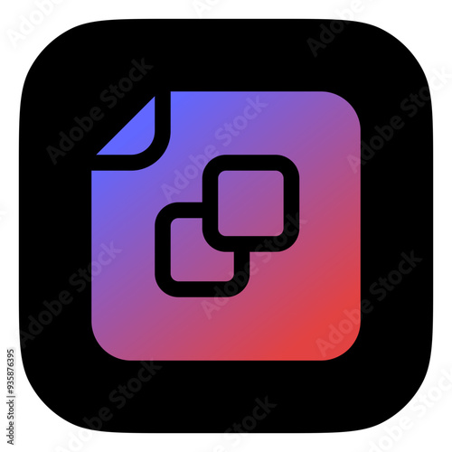 Editable vector app installer icon. Part of a big icon set family. Perfect for web and app interfaces, presentations, infographics, etc