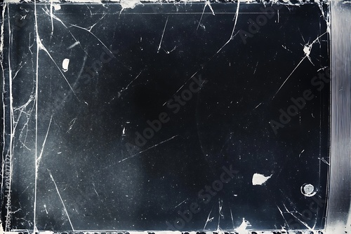 Dusty scratched and scanned old film texture