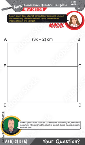 mathematics, mathematical concepts, High school, middle school, exam question template, numerical lessons, verbal lessons, Next generation problems, dad, girl, for teachers, editable