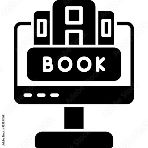 Online Hotel Booking Icon