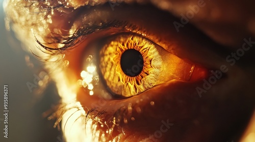 Golden Eye Close-Up