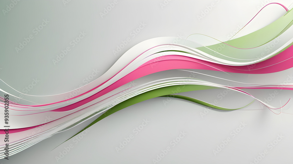 A modern light pink green white background having space for text, banner, poster, backdrop design, Abstract minimalist background design, 3d render A modern light pink green white background having space for text, banner, poster, backdrop design, Abstract minimalist background design, 3d render