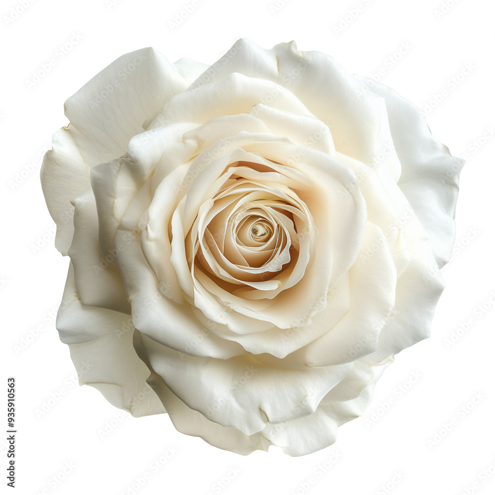 isolated white rose, close-up of flower
isolated white rose, close-up of flower