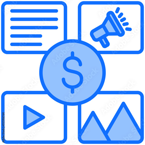 Media Mix Icon