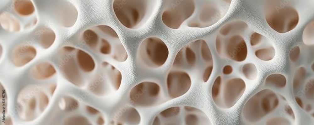 Close-up of soft, organic material with intricate holes and textures, ideal for abstract or scientific themes. Close-up of soft, organic material with intricate holes and textures, ideal for abstract or scientific themes.