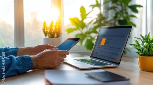 Person receiving a loan approval notification through a digital wallet, highlighting financial accessibility, Wallet loan approval, Accessible digital loans