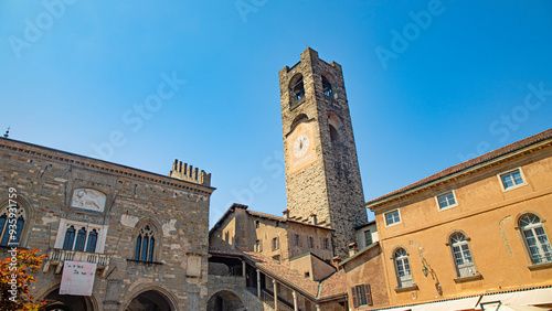 Beragme bergamo italian city in lombardy and italian alps