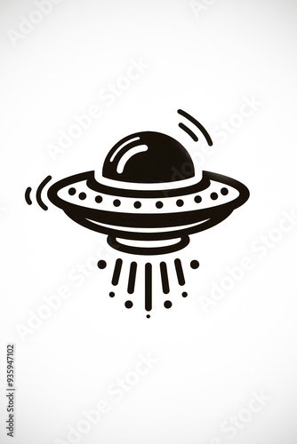 flying saucer - logo