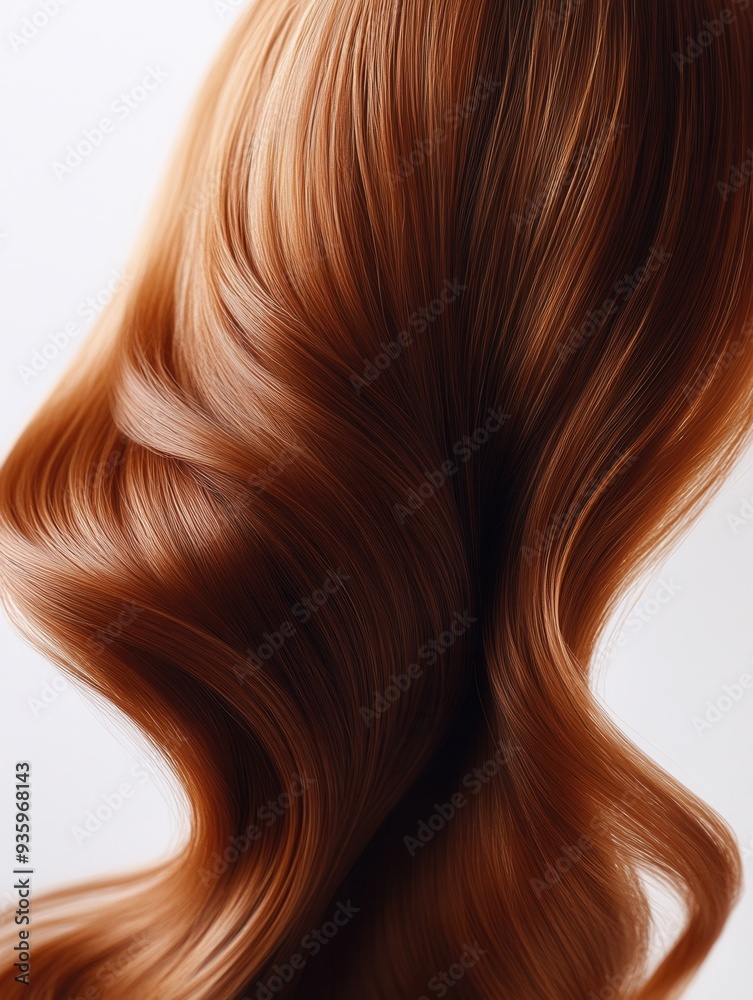 Fototapeta premium hair isolated on white