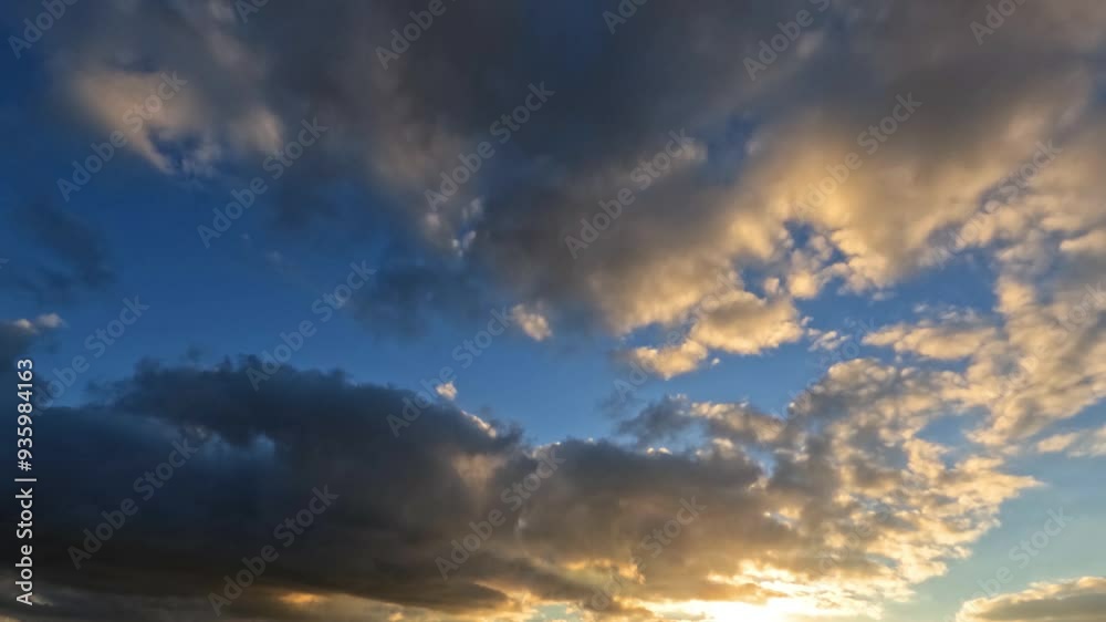 timelapse video of nice sunrise overcast clouds for weather forecast timelapse video of nice sunrise overcast clouds for weather forecast