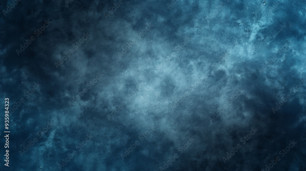 A blue background with a few white specks A blue background with a few white specks
