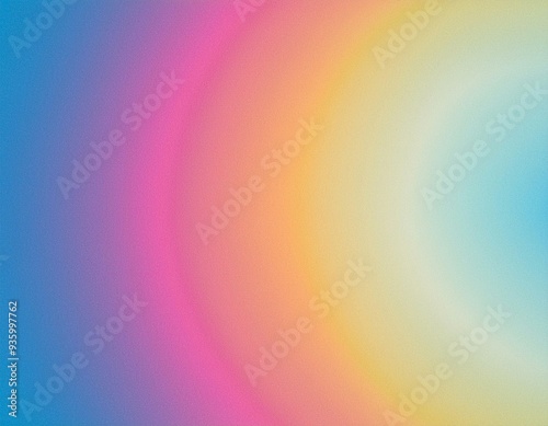 Multiple color flow abstract background grainy texture effect web banner header poster design etc.