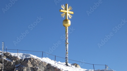 Zugspitze mountain in Germany photo