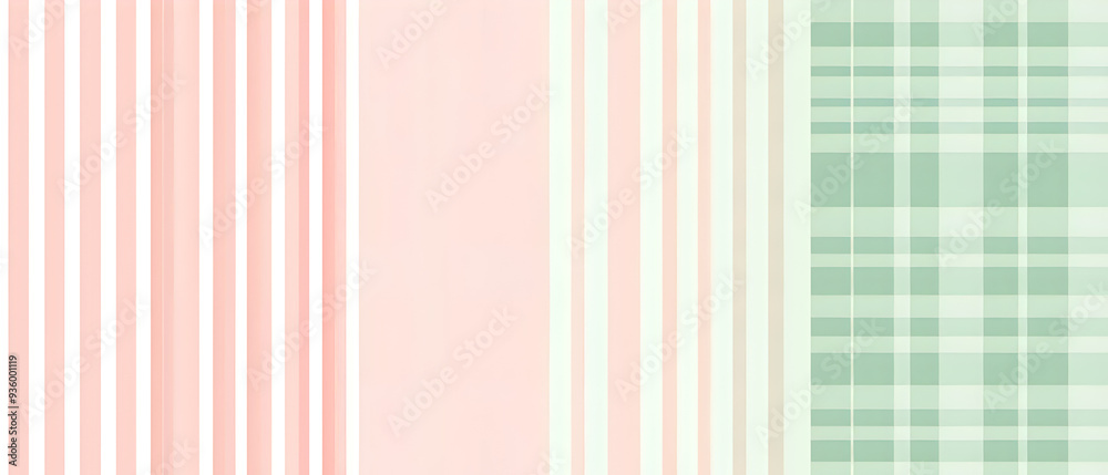 A flat vector illustration of a background design with stripes and grids, using two pastel colors like soft peach and baby blue. The stripes are simple and uniform, with a delicate grid pattern A flat vector illustration of a background design with stripes and grids, using two pastel colors like soft peach and baby blue. The stripes are simple and uniform, with a delicate grid pattern