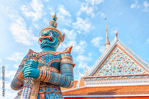 Wat Arun Temple in Bangkok, Thailand photo