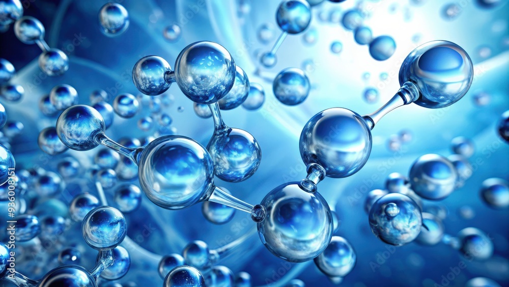 molecules of water floating in a abstract background , water, molecules,science, liquid, hydrogen, oxygen, H2O, chemistry molecules of water floating in a abstract background , water, molecules,science, liquid, hydrogen, oxygen, H2O, chemistry