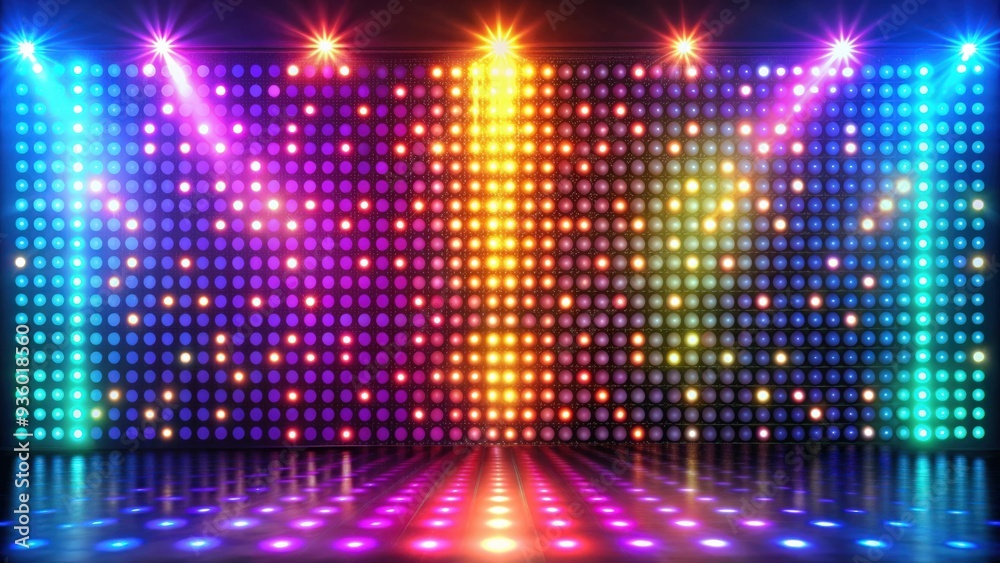 Flashing lights disco wall abstract background, disco, lights, vivid, dynamic, energetic, colorful, party, night Flashing lights disco wall abstract background, disco, lights, vivid, dynamic, energetic, colorful, party, night