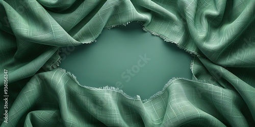 green silk background
