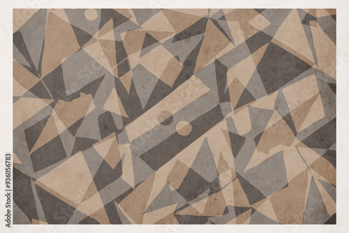 Abstract background in vintage style. Stylized old with grain. For use in graphics, for printing on wall decorations.