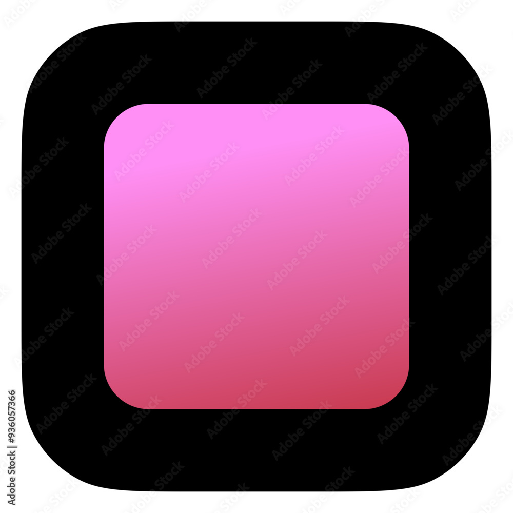 Editable vector stop button icon. Black, transparent white background. Part of a big icon set family. Perfect for web and app interfaces, presentations, infographics, etc Editable vector stop button icon. Black, transparent white background. Part of a big icon set family. Perfect for web and app interfaces, presentations, infographics, etc