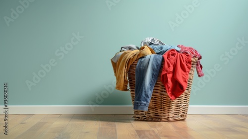 The Overflowing Laundry Basket photo