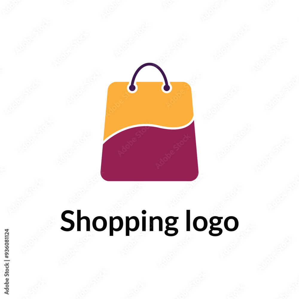Online Shopping, Shopping Application Branding and Company Logo, Set of Shopping Bag Vector Logo Design, shopping bag, shop logo, bag icon, shopping bag icon vector, online shop logo, clothing brand