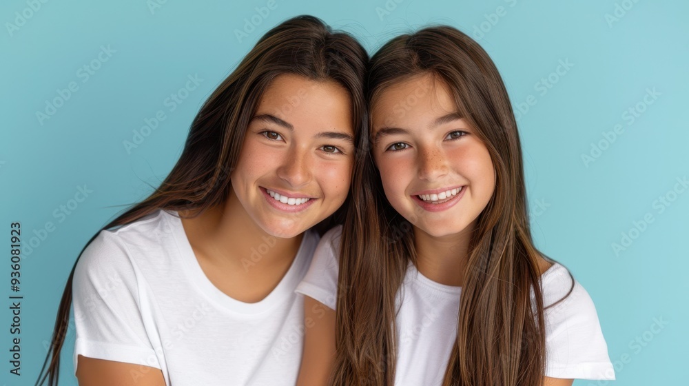 The smiling sisters together The smiling sisters together