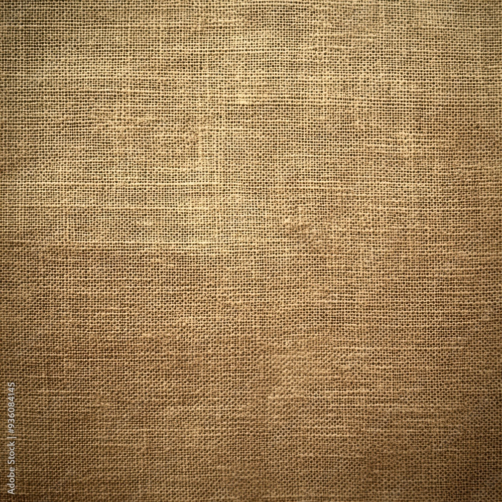 Close-Up Texture of Brown Burlap Fabric Canvas with a Detailed Woven Pattern Displaying Rough Texture Close-Up Texture of Brown Burlap Fabric Canvas with a Detailed Woven Pattern Displaying Rough Texture
