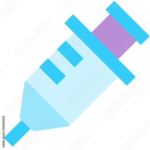 syringe flat icon