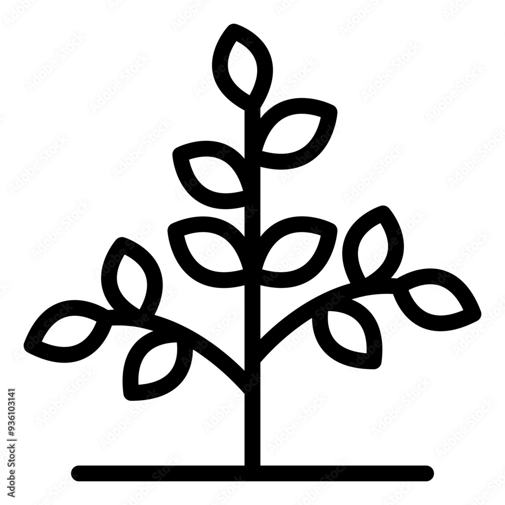 Naklejka premium Tree icon