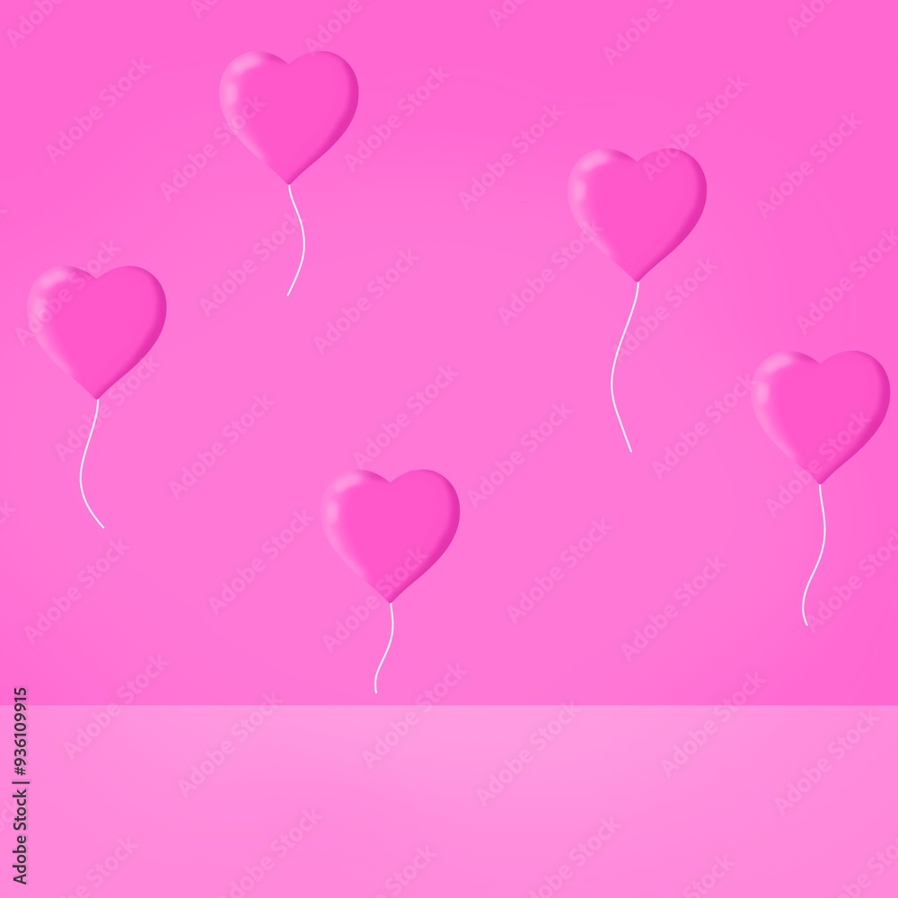 Pink background for valentine day Pink background for valentine day