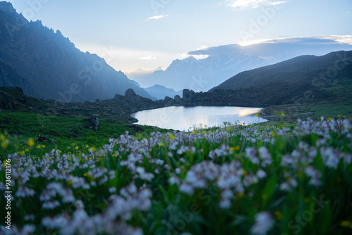 Beautiful View of Nepal | Lamjung Lake | Kaali Taal photo