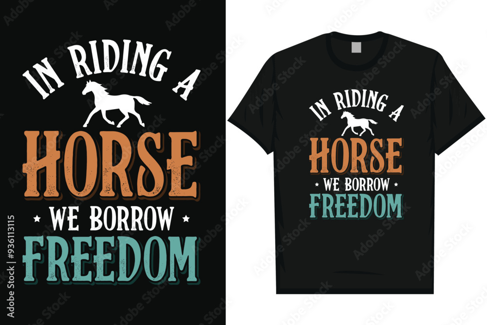 In riding a horse horses, riding horses racing vintage graphics typography t-shirt design In riding a horse horses, riding horses racing vintage graphics typography t-shirt design