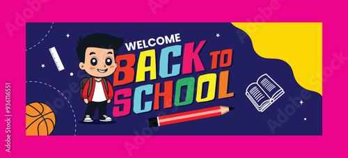Welcome Back to School website banner
