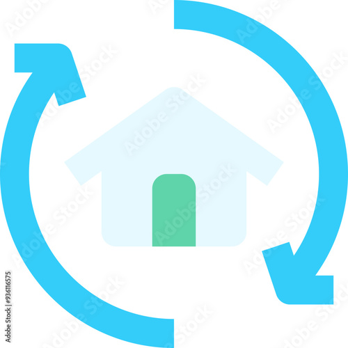 resell flat icon