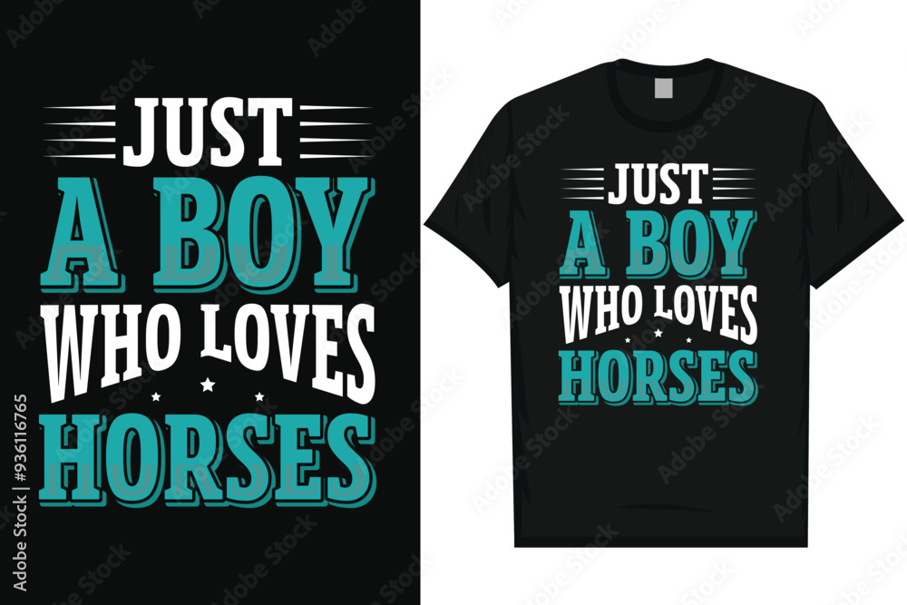 Just a boy who loves horses horses, riding horses racing vintage graphics typography t-shirt design Just a boy who loves horses horses, riding horses racing vintage graphics typography t-shirt design