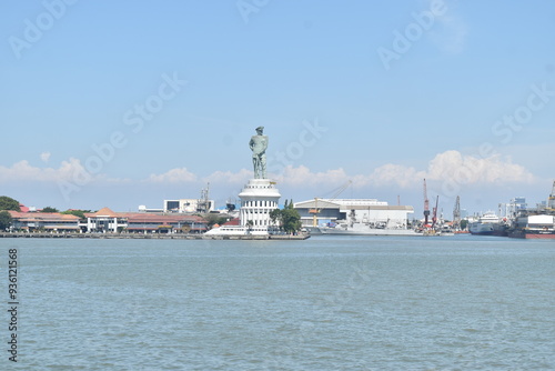 Indonesian National Army Navy base in the city of Surabaya. This base is a large warship base
navy, army, soldier, s photo