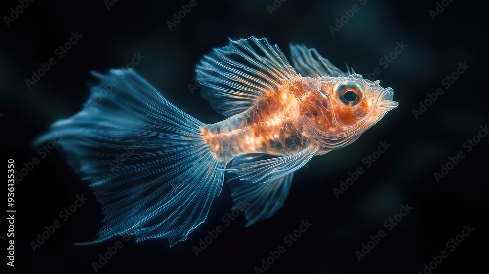 fish in aquarium