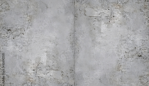 Seamless gray concrete texture background with subtle cracks and rough surface.