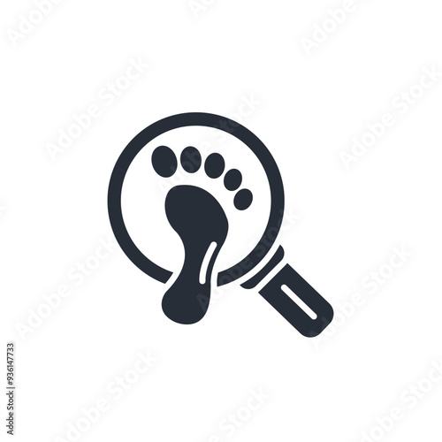 investigate icon. vector.Editable stroke.linear style sign for use web design,logo.Symbol illustration.