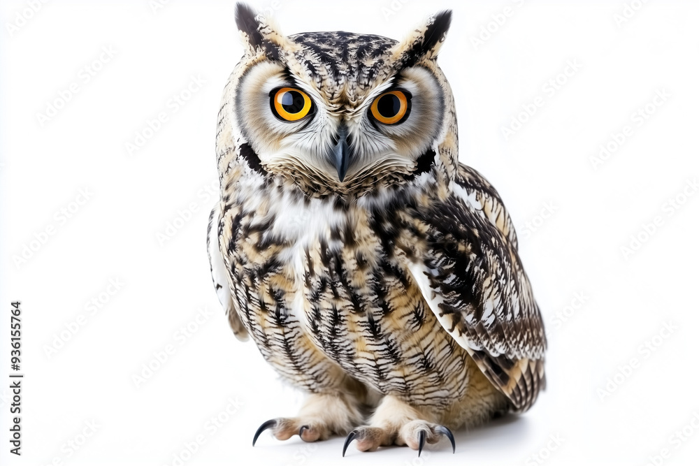 Obraz premium Owl isolated on white background